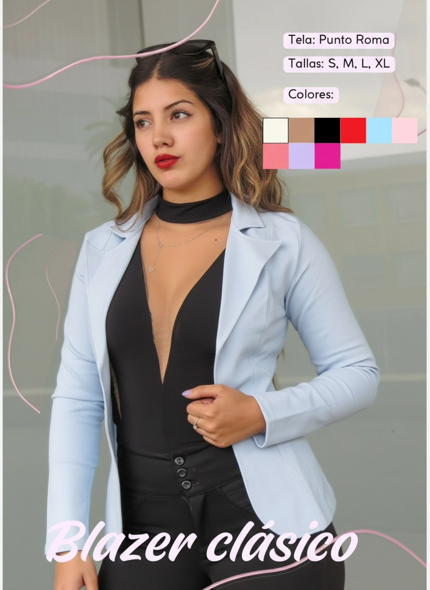 Blazer Clasico Freyle - Dropshippers